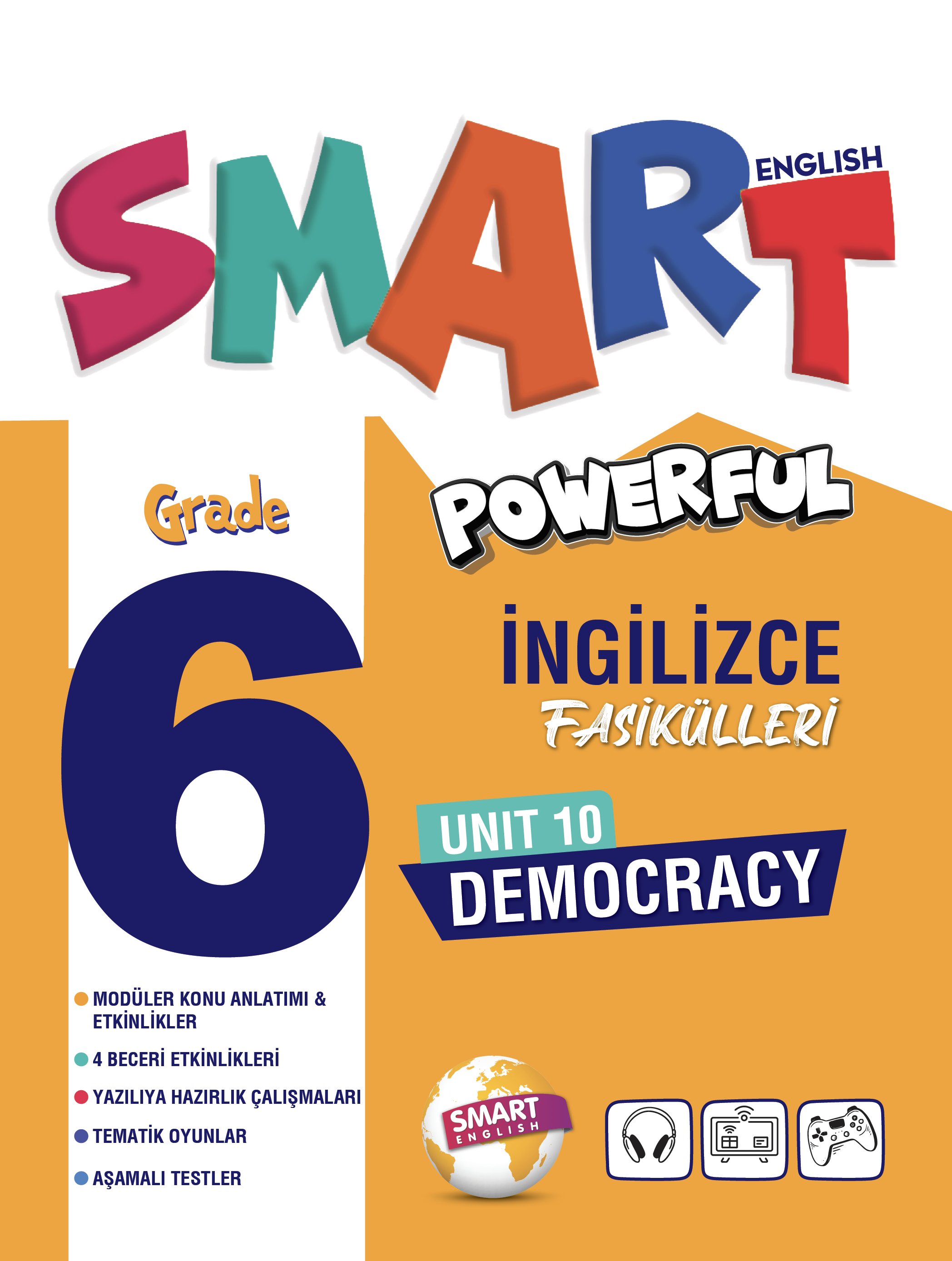 Grade 6 Smart English Powerful İngilizce Fasikülleri - 10.Fasikül
